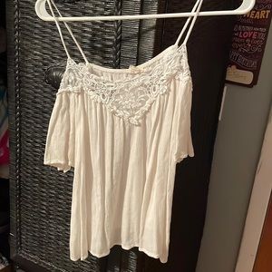 Off the shoulder top.